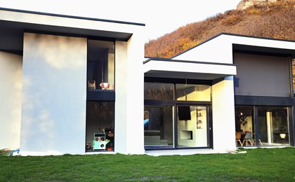 Fenêtre PVC villa contemporaine