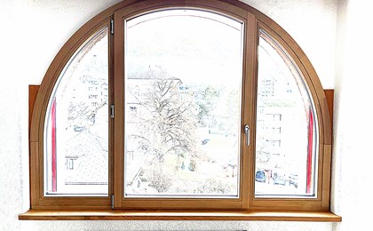 Fenêtre plein cintre